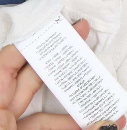 Ralph Lauren Men’s Ivory Classic Fit Cotton T-Shirt L