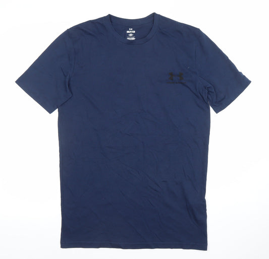 Under Armour Men's Navy Loose Fit Short Sleeve T-Shirt Size S