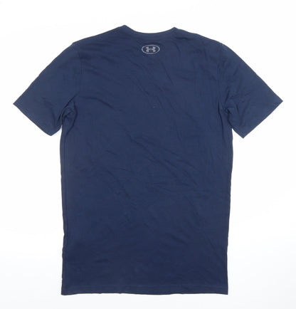 Under Armour Men's Navy Loose Fit Short Sleeve T-Shirt Size S