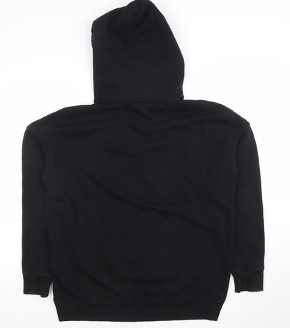Womens UK Size 14 Very Black Pullover Hoodie