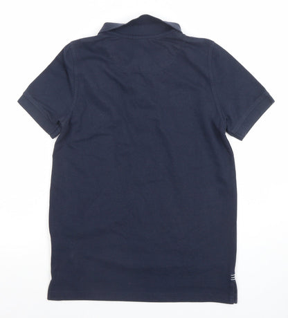 Boys UK Size 12 Years Canterbury Blue Basic Polo