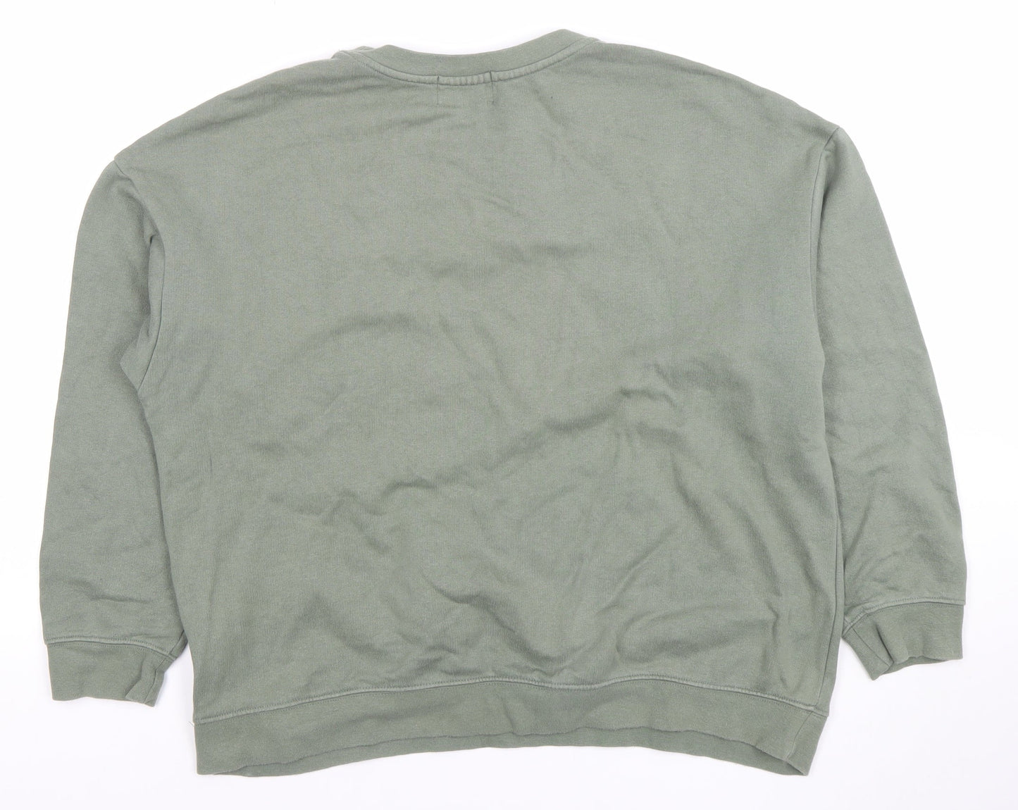 Womens UK Size L NEXT Green Pullover Sweatshirt