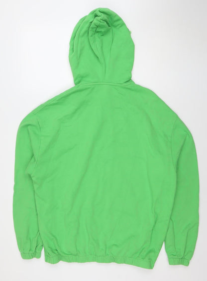 Mens UK Size S ASOS DESIGN Green Pullover Hoodie
