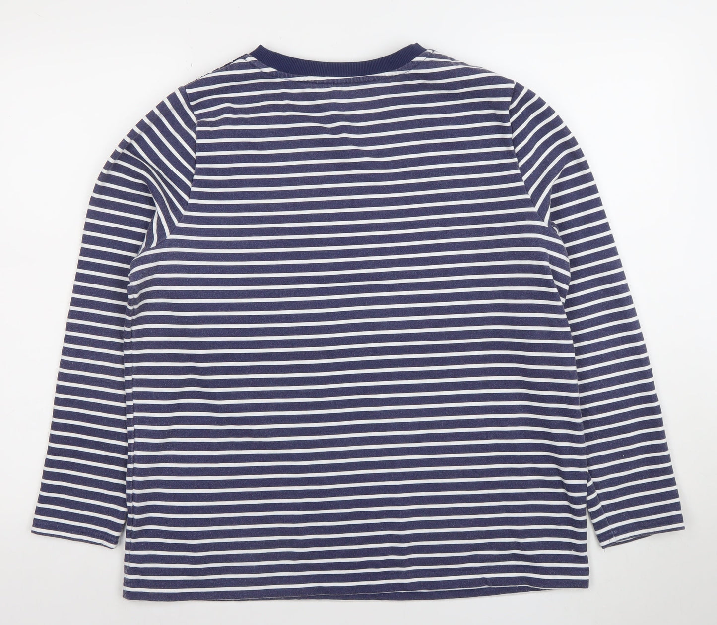 Womens UK Size 14 Bonmarché Blue Pullover Sweatshirt