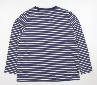 Womens UK Size 14 Bonmarché Blue Pullover Sweatshirt