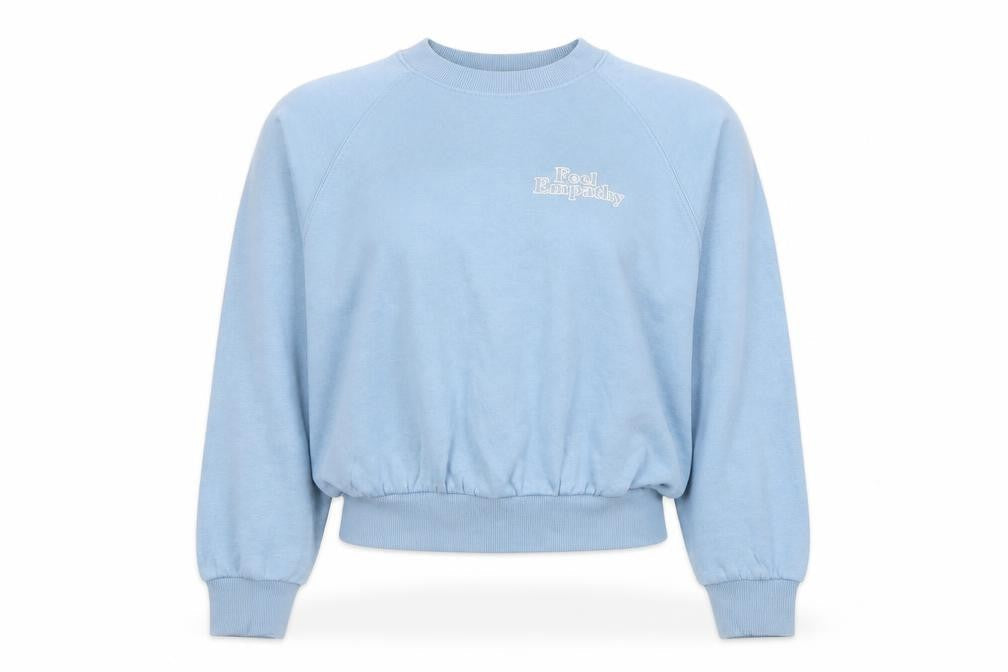 Womens UK Size XS H&M Divided Blue Pullover Sweatshirt