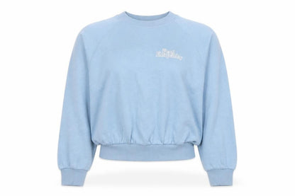 Womens UK Size XS H&M Divided Blue Pullover Sweatshirt