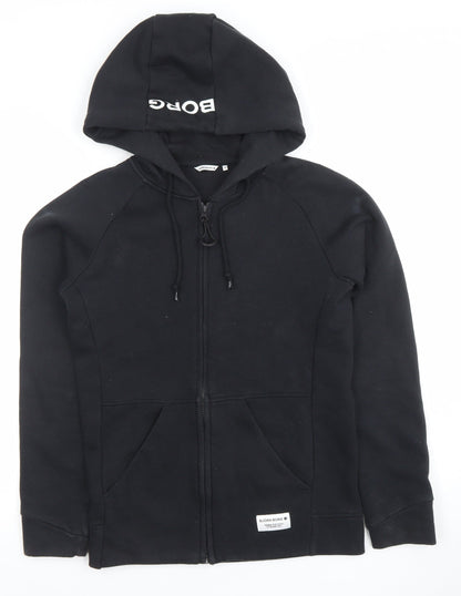 Womens UK Size 6 Björn Borg Black Full Zip Hoodie