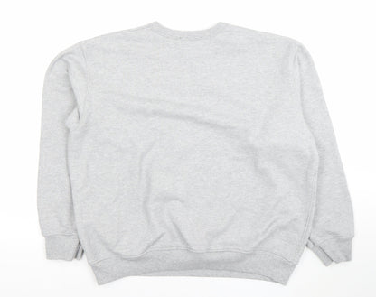 Mens UK Size S Zara Grey Pullover Sweatshirt