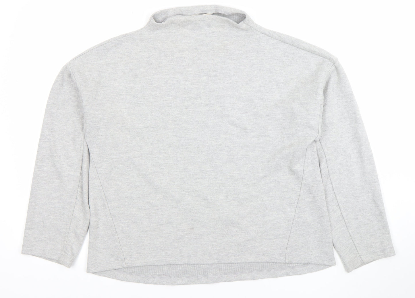 Womens UK Size S River Island Grey Pullover Sweatshirt