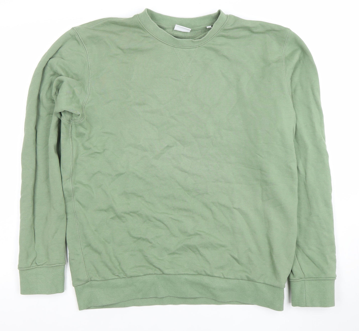 Womens UK Size M Celio Green Pullover Sweatshirt