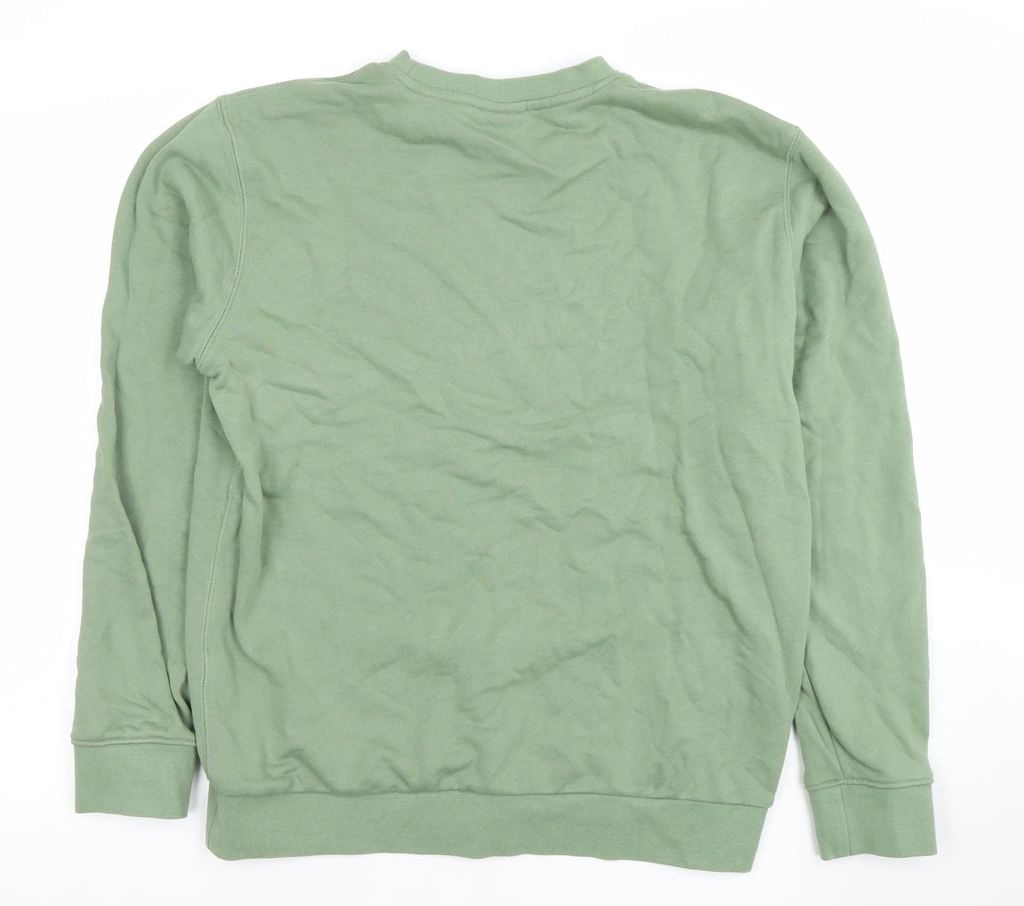 Womens UK Size M Celio Green Pullover Sweatshirt
