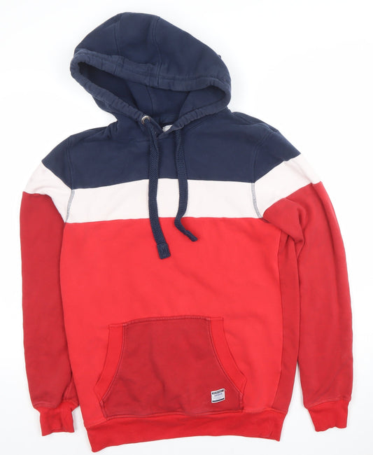 Mens UK Size S Livergy Multicoloured Pullover Hoodie
