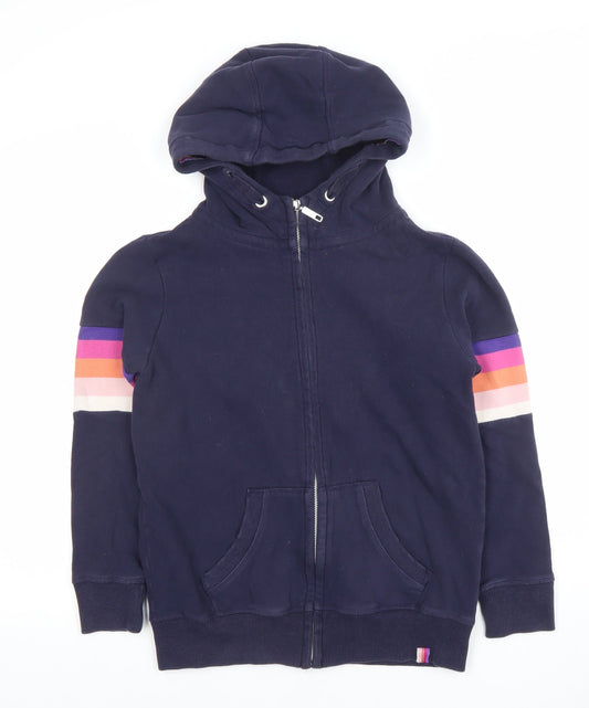 Girls UK Size 13 Years NEXT Blue Full Zip Hoodie