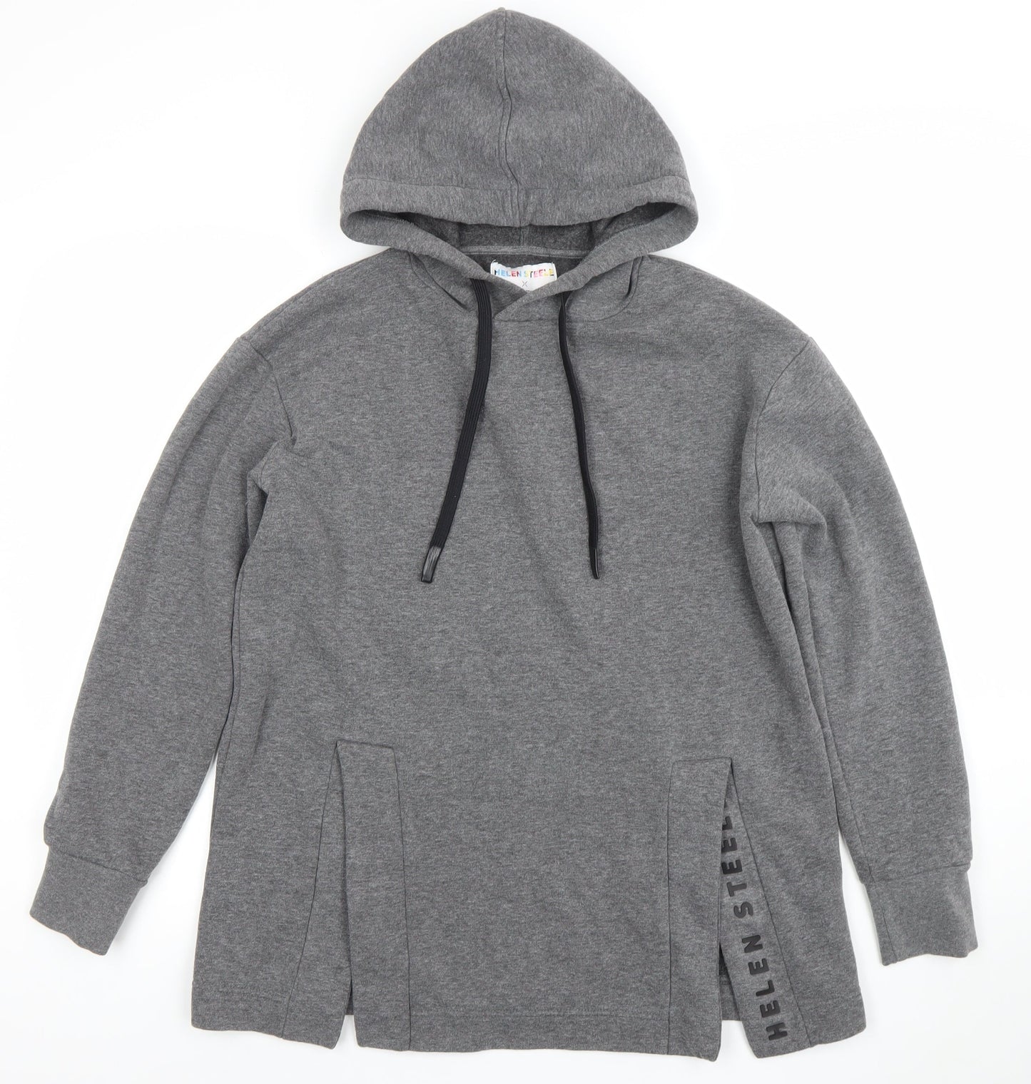 Womens UK Size S Helen Steele Grey Pullover Hoodie