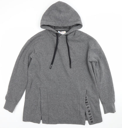 Womens UK Size S Helen Steele Grey Pullover Hoodie