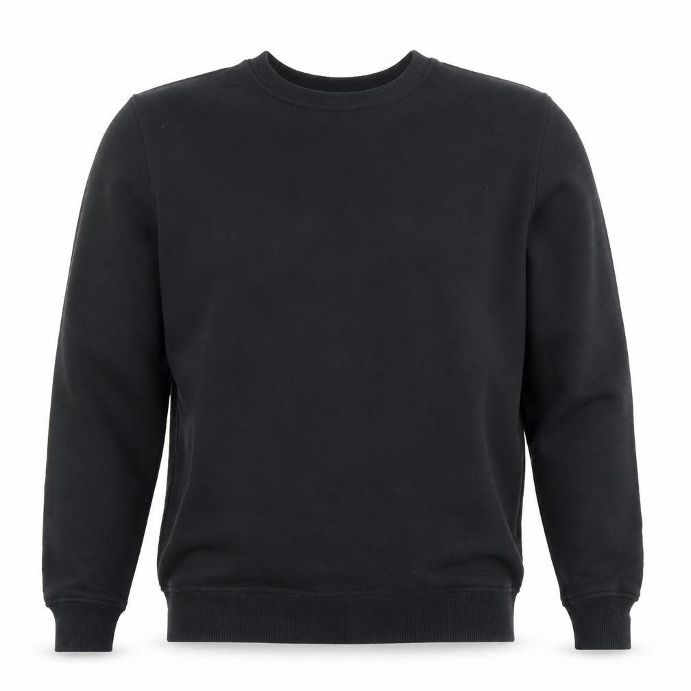 Mens UK Size S Pull & Bear Black Pullover Sweatshirt