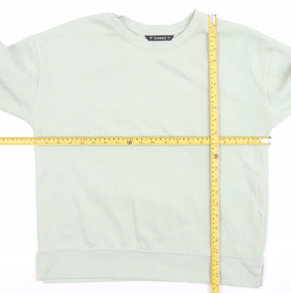 Womens UK Size S Dunnes Green Pullover Sweatshirt