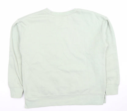 Womens UK Size S Dunnes Green Pullover Sweatshirt