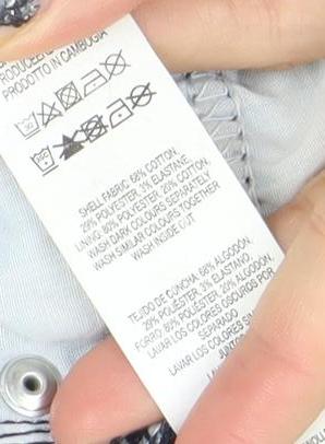 Denim Co. Women Blue Skinny Jeans Size 10 Stretch Mid Rise