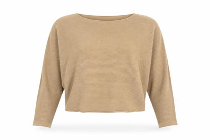 Womens UK Size XS Abercrombie & Fitch Beige Pullover Jumper