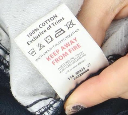 Workwear Men's Blue Cargo Shorts Size 40 Regular Fit Cotton