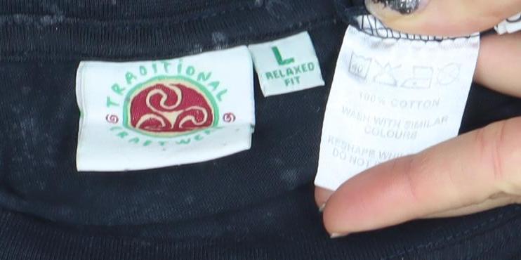 Traditional Craft Men's Black Georgia Tech Dublin 2016 Graphic T-Shirt Size L