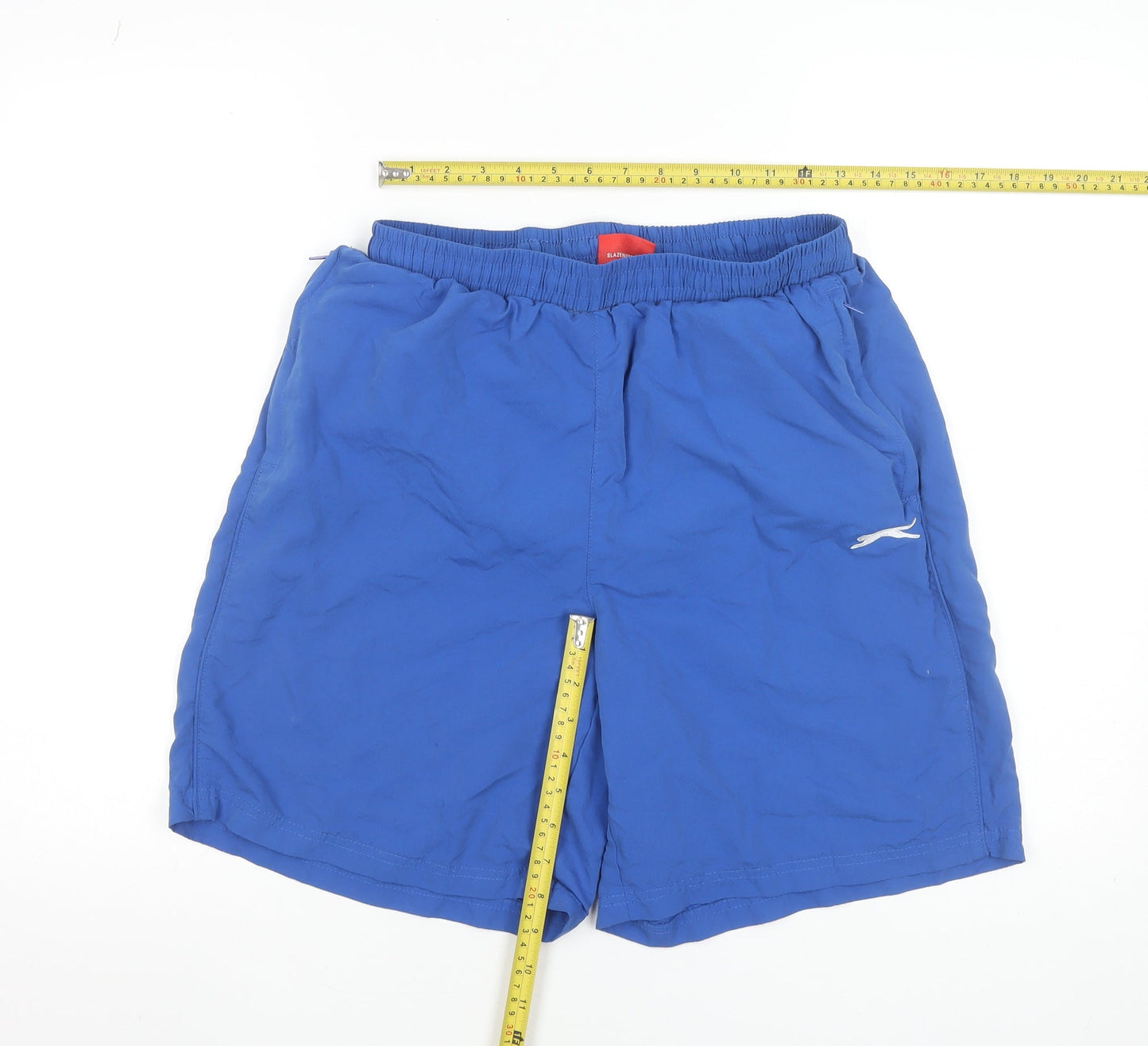 Slazenger Men's Blue Lightweight Sports Shorts Size L