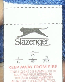 Slazenger Men's Blue Lightweight Sports Shorts Size L