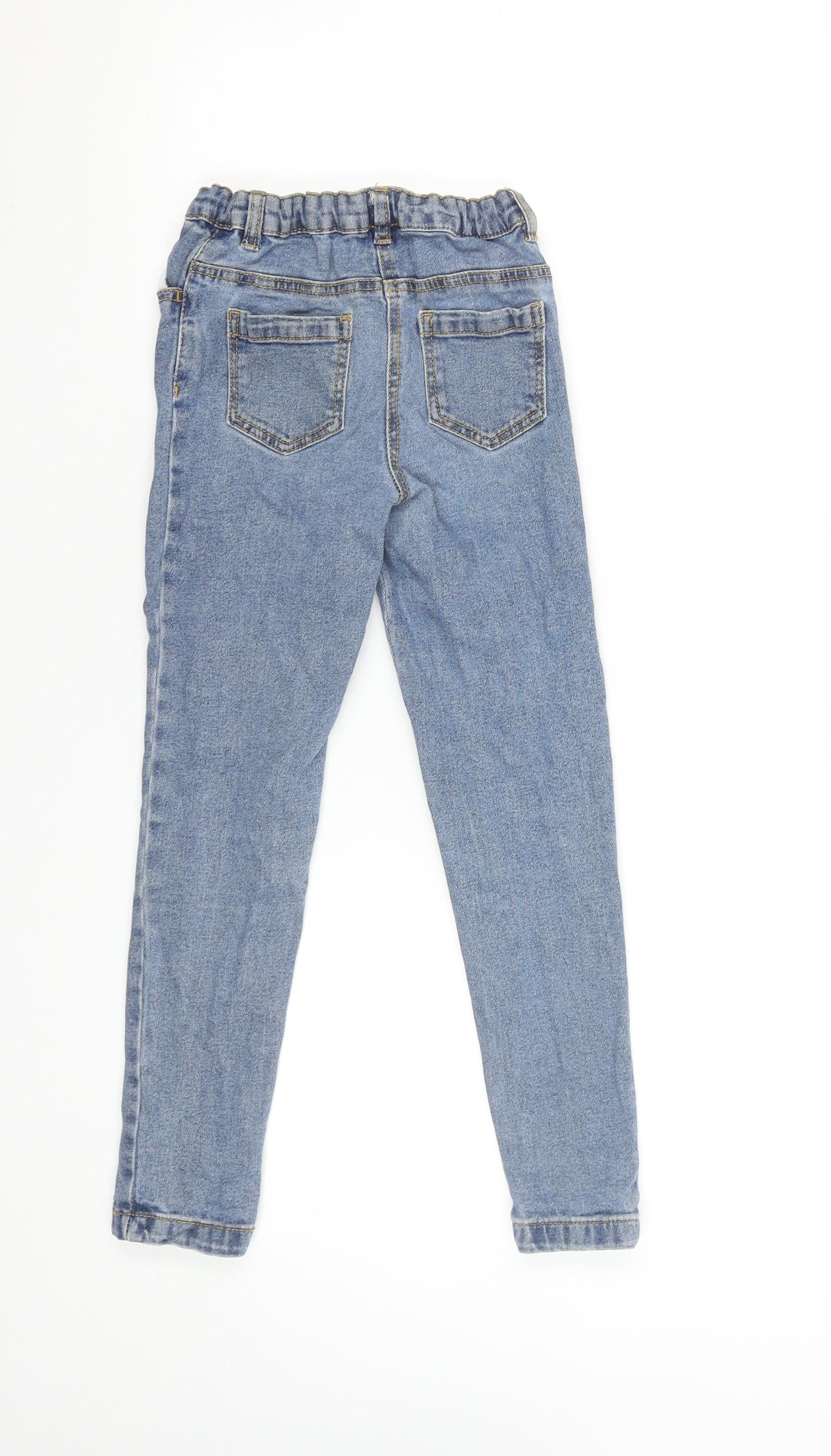Girls UK Size 7 Years Little Kids Regular Fit Skinny Jeans