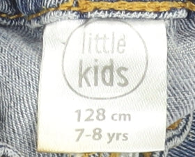 Girls UK Size 7 Years Little Kids Regular Fit Skinny Jeans