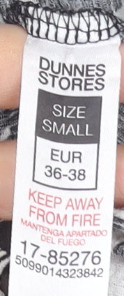 Womens UK Size S Dunnes Stores One-Piece Black Playsuit