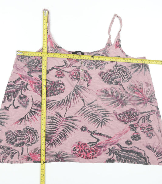 Womens UK Size 18 NEXT Pink Camisole Tank