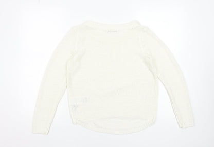 Womens UK Size S Only Ivory Pullover Jumper