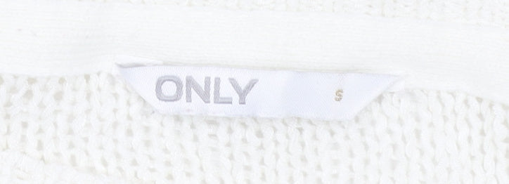 Womens UK Size S Only Ivory Pullover Jumper