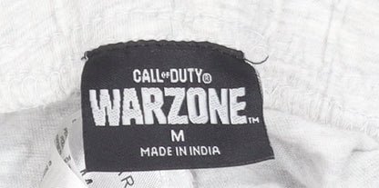 Call of Duty Warzone Grey Jogger Trousers Men's M Cotton Blend