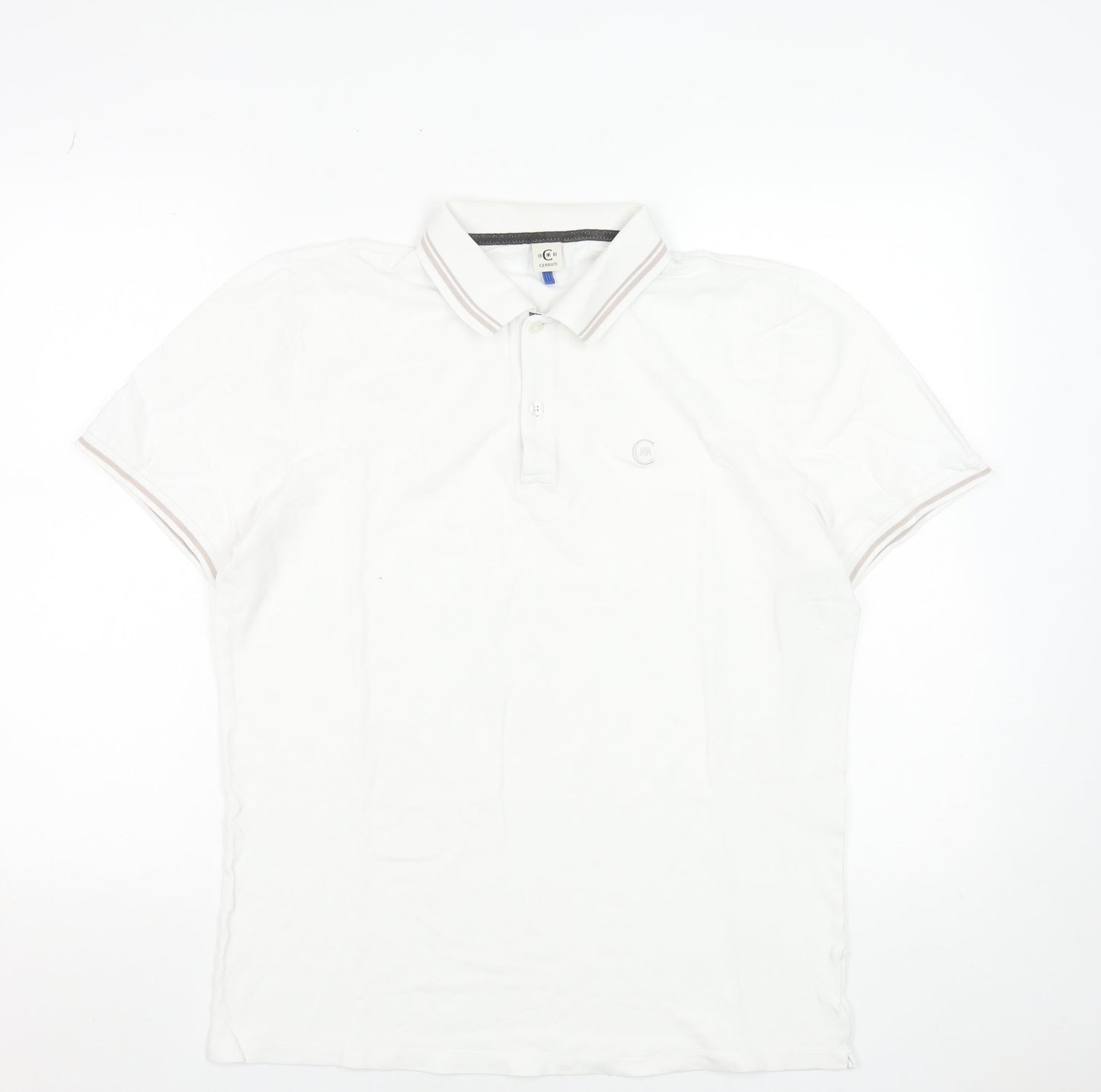 Mens UK Size L Cerruti 1881 Cotton Polo Shirt