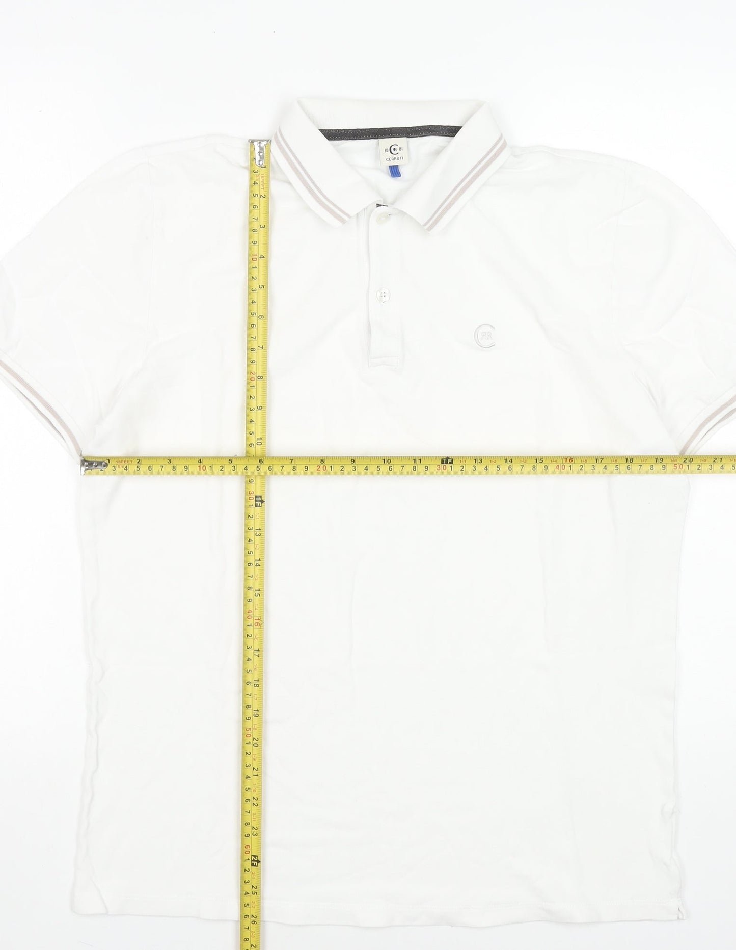 Mens UK Size L Cerruti 1881 Cotton Polo Shirt