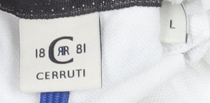Mens UK Size L Cerruti 1881 Cotton Polo Shirt