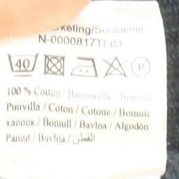 Blend Men's Blue Cotton Waffle-Knit Crew Neck Jumper XL