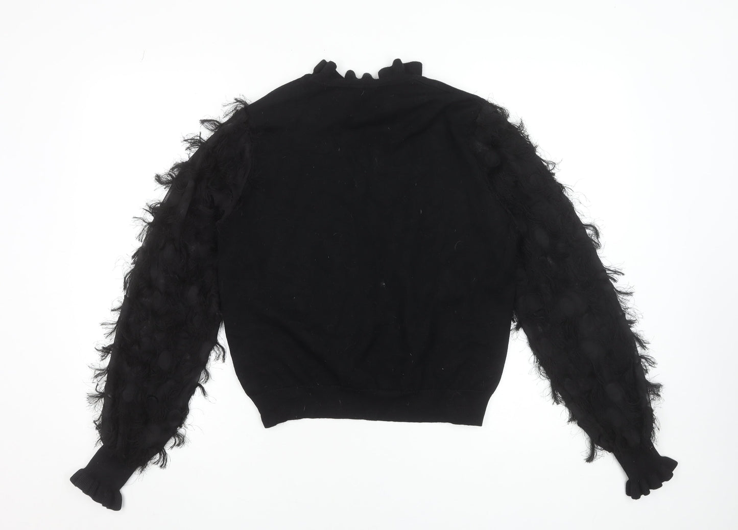 Womens UK Size L New Look Black Pullover Jumper