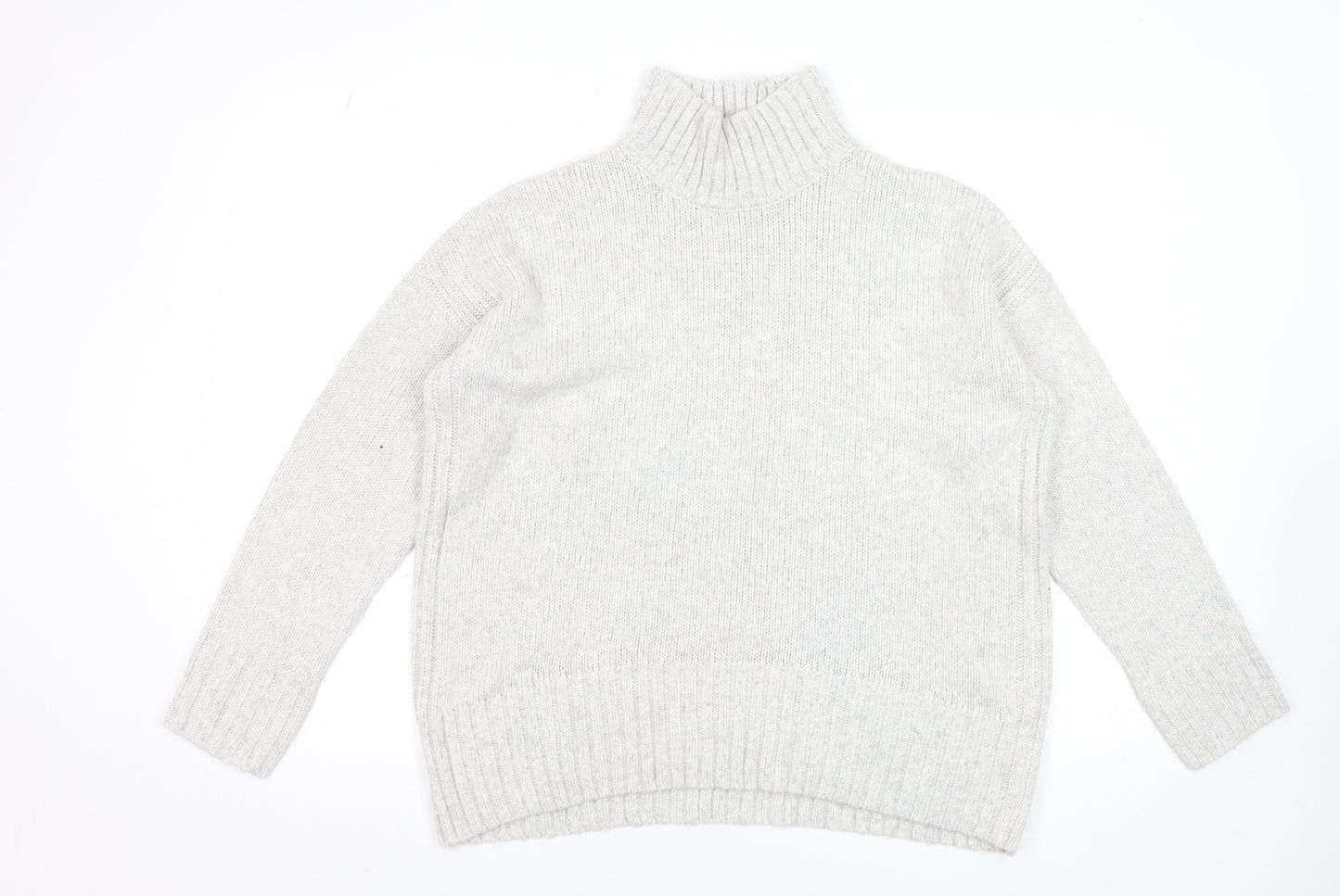 Womens UK Size 12 Dunnes Stores Grey Pullover Jumper