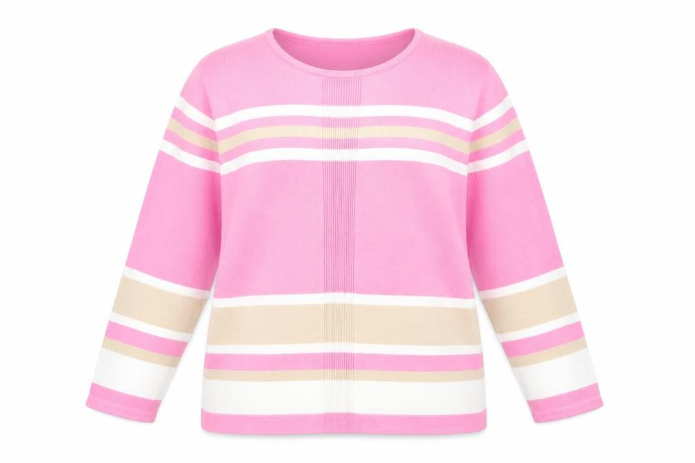 Womens UK Size XL Micha Pink Pullover Jumper