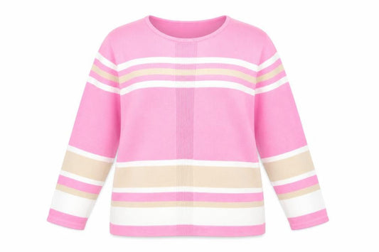 Womens UK Size XL Micha Pink Pullover Jumper