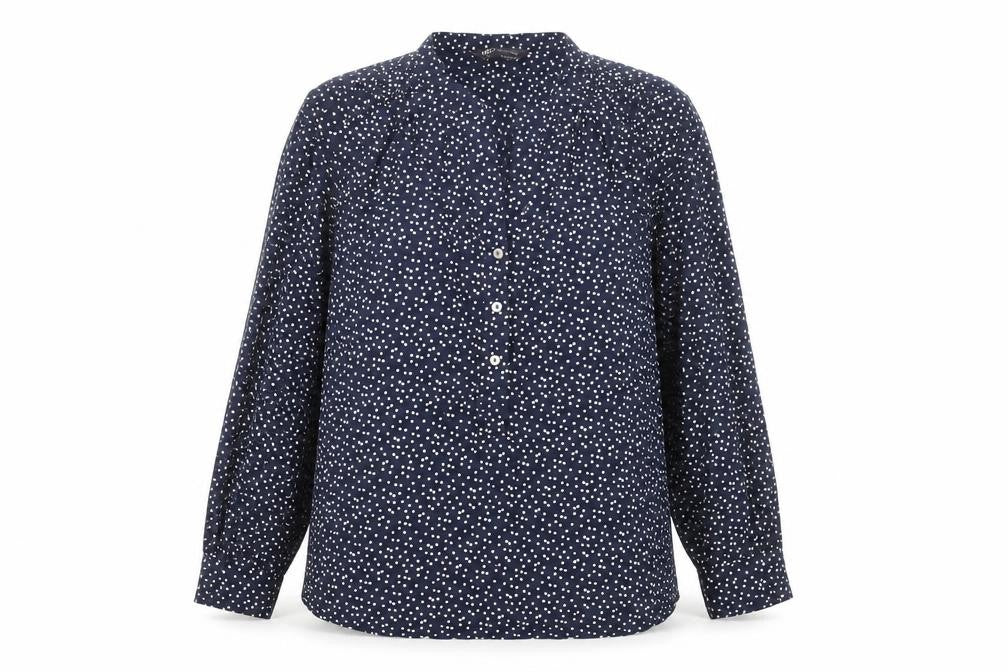 Womens UK Size 12 Marks and Spencer Blue Tunic Blouse