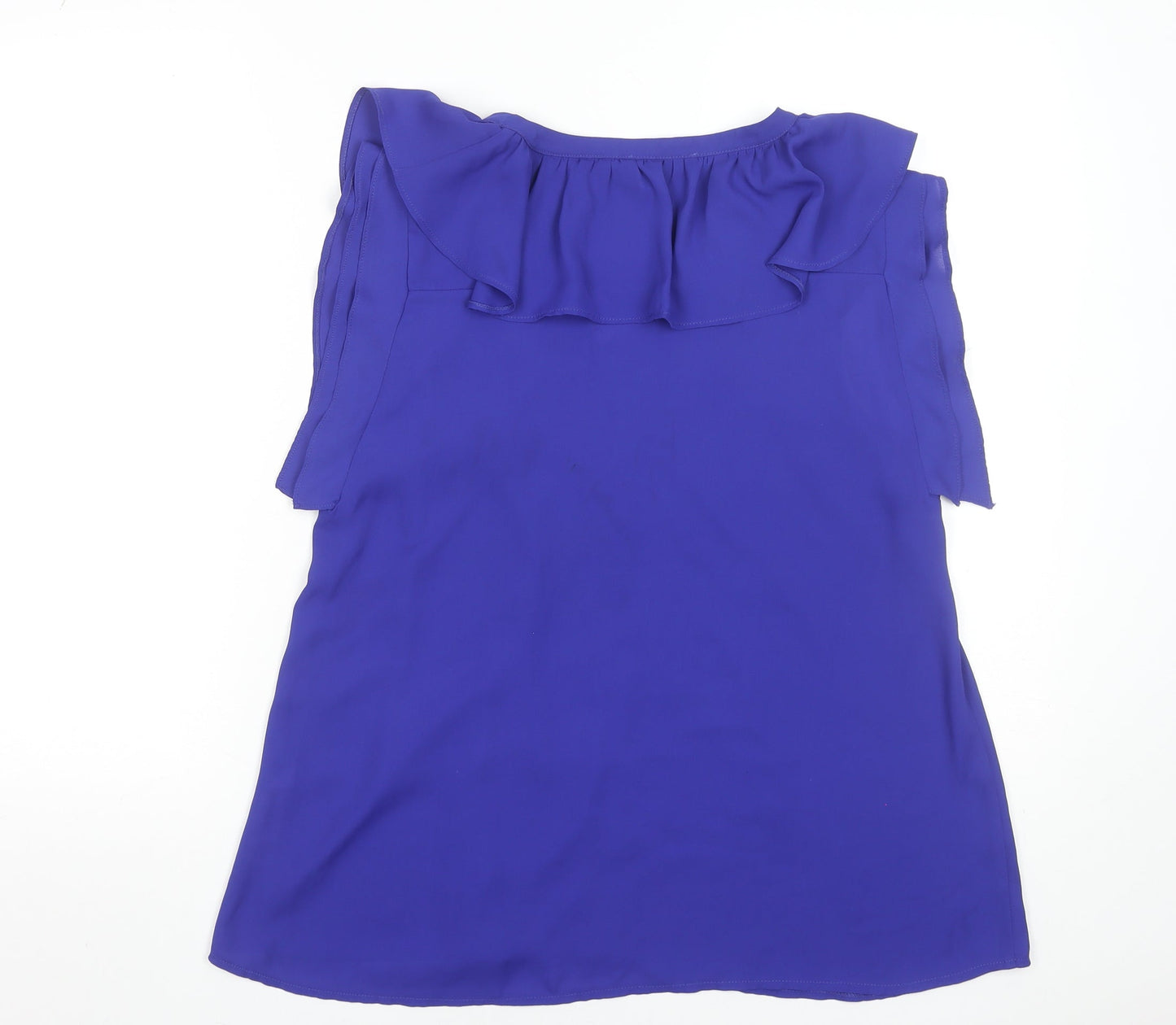 Womens UK Size 14 Dunnes Blue Tunic Blouse