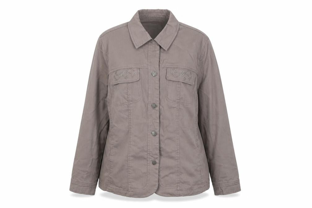 Womens UK Size 20 Oscar B. Brown Basic Jacket