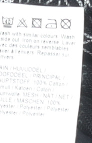 River Island Men's Black Graphic Print Crew Neck Short Sleeve T-Shirt M