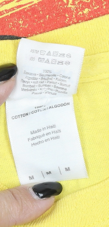 Royal Caribbean Jamaica Yellow Men's M Graphic Holiday T-Shirt