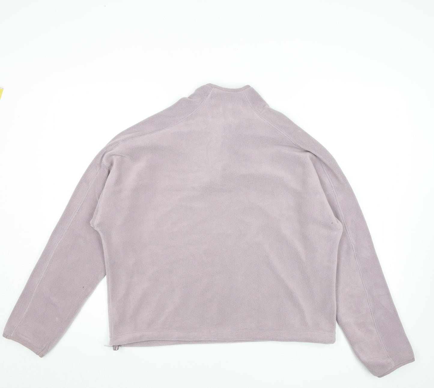 Primark Women’s Lilac Fleece 1/4 Zip Sweatshirt Size S